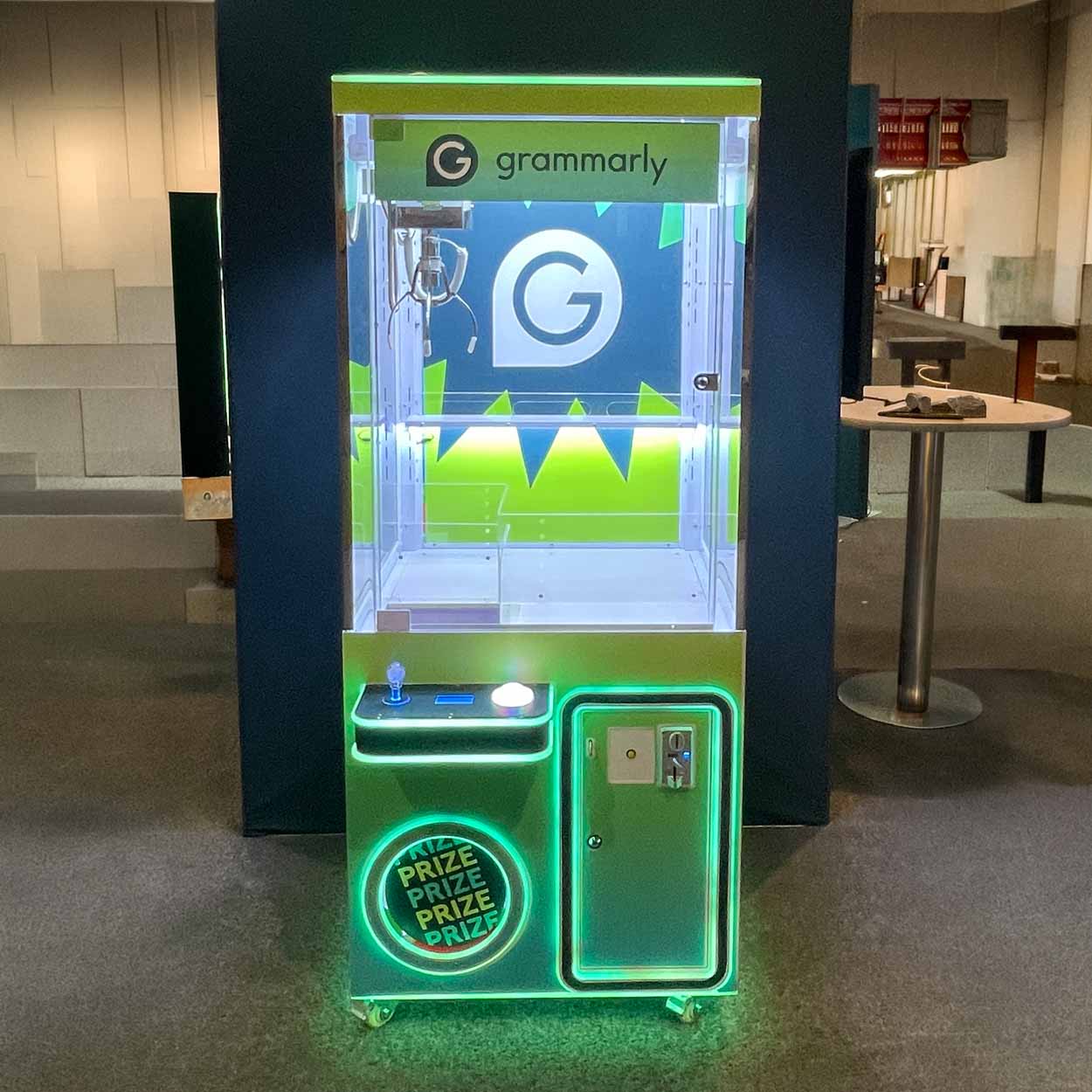 Custom Branding Claw Machine Rentals | Music City Mini Golf